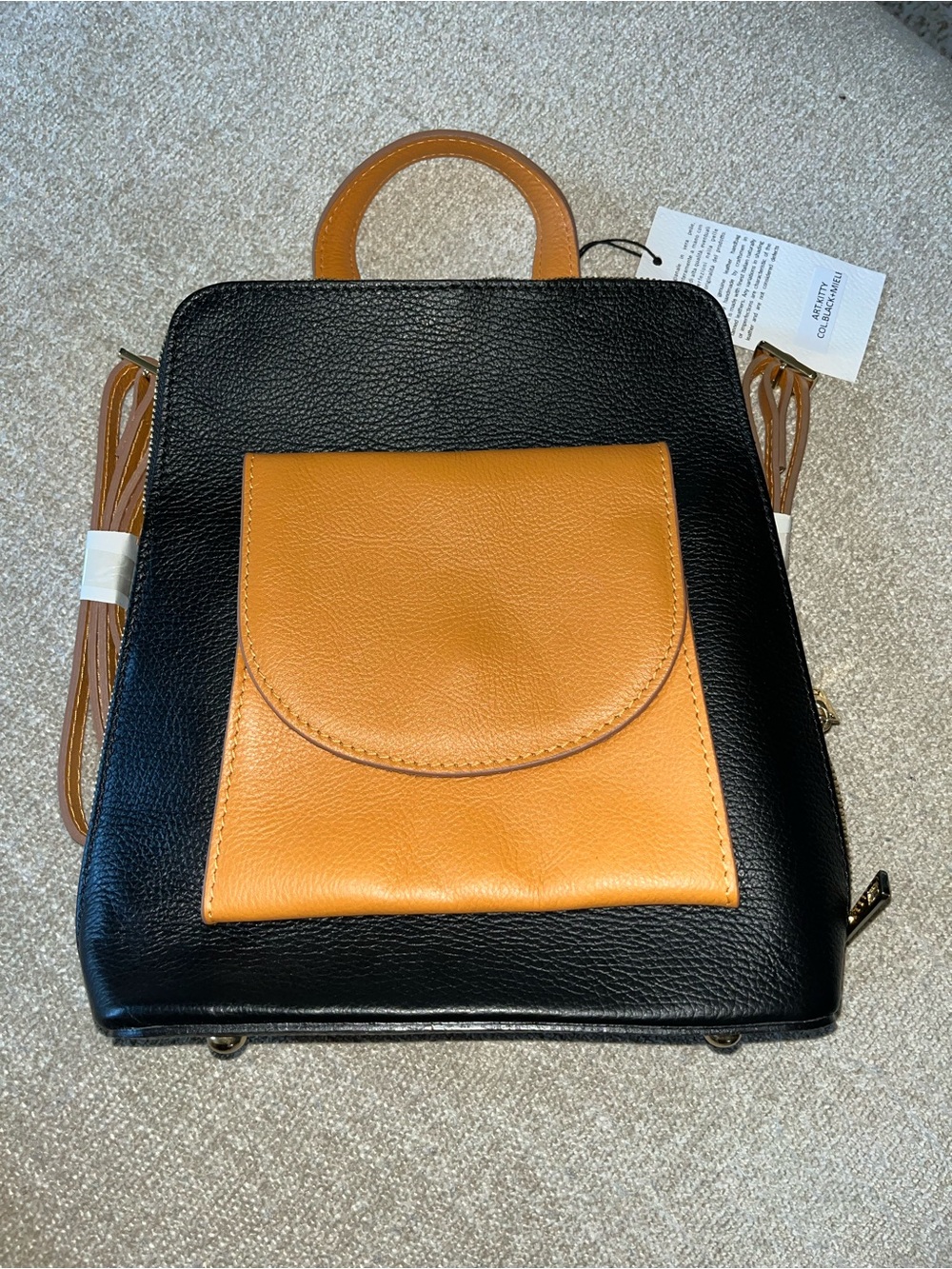 Black and Tan Convertible Backpack — Contemporary Everyday Carry